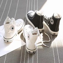 Small white shoes 2021 summer New ins shoes female students Korean version of high canvas shoes autumn wild cloth shoes board shoes