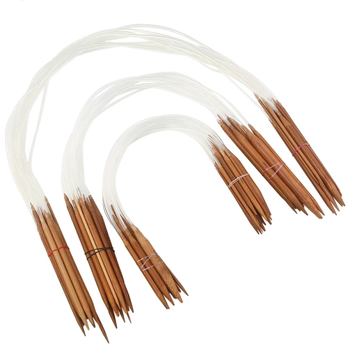 Плетеный шерстяной набор инструментов, шарф, шапка, крючок для вязания, 80см