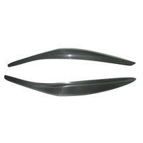 Suitable for Ford 13-16 Fiesta carbon fiber modified light eyebrow Fiesta carbon fiber light eyebrow stickers in stock
