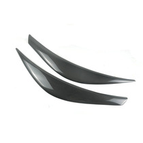 Suitable for Hyundai Veloster Veloster carbon fiber modified lamp eyebrow Veloster carbon fiber angry eyebrow decorative parts sticker