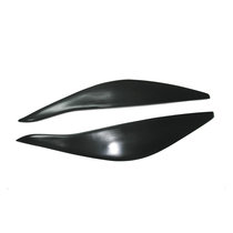 Specially used for Vauxhall Opel Opel Vectra modified black resin lamp eyebrow stickers 06 to 16