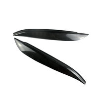 Suitable for 04-09 Mazda 3 hatchback resin modified lamp eyebrow decorative parts sticker
