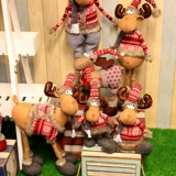 Рождественский плюшевый декор, телескопическая детская кукла, подарок на день рождения