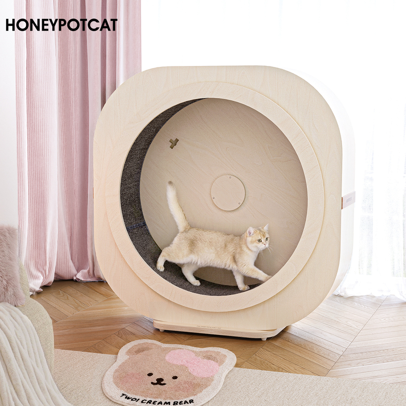 Honey Pot Cat Treadmill Roller Large Cat Toy Cat Climbing Frame Home Multi-Layer Solid Wood Cat Running Wheel 260606 Honey Pot Cat Treadmill Roller Large Cat Toy Cat Climbing Frame Home Multi-Layer Solid Wood Cat Running Wheel 260606