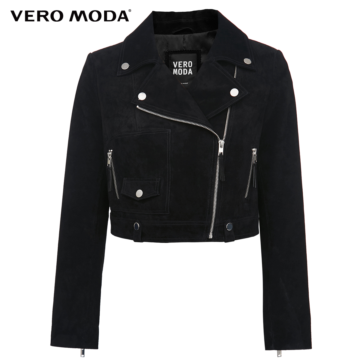 Vero Moda 2020 Spring / Summer New Trim ngắn Da dress) 320.110.518