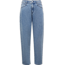 Vero Moda jeans for women 2023 autumn and winter high-waisted carrot pants with simple and elegant baguette pants for small people