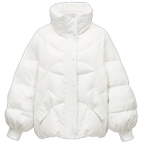 (Dopamine) Vero Moda Down Jacket Womens White Duck Down 90% Loose Small Fragrance Short Bread Clothes ▲