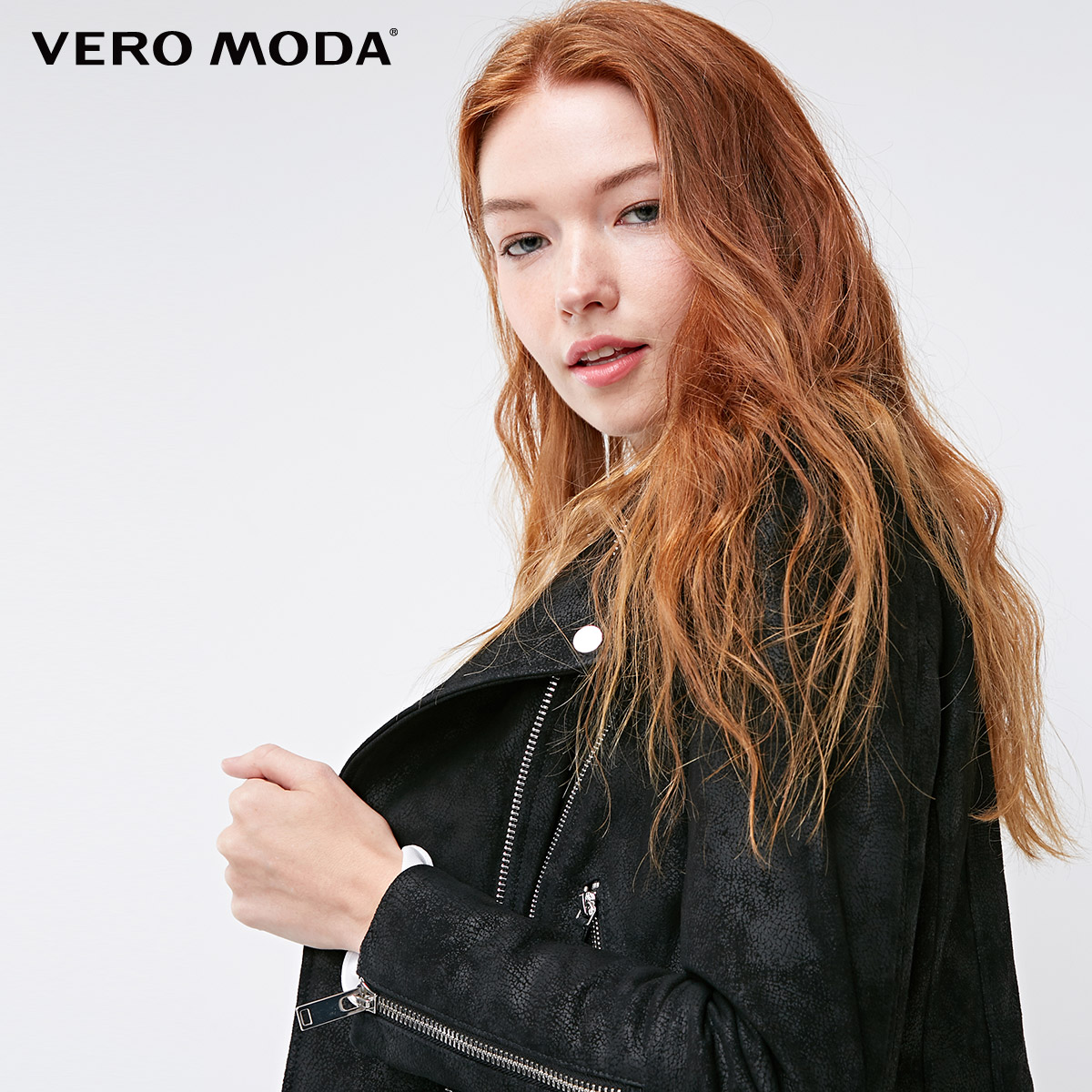 zip-up Vero Moda ve áo nút cắt da váy) 319310501