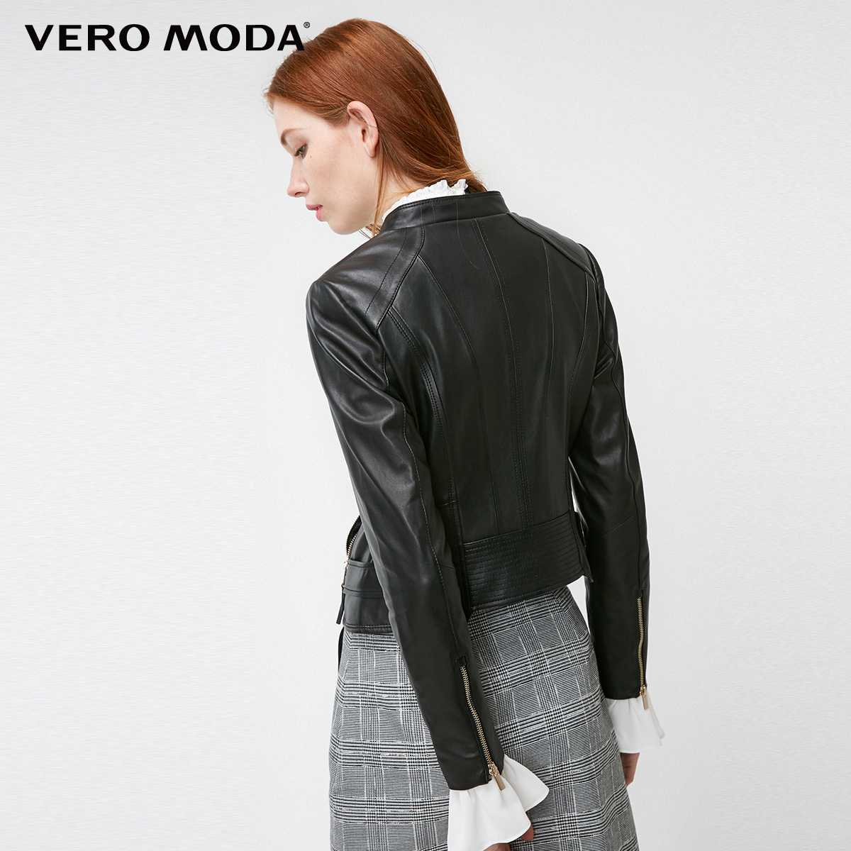 Vero Moda trang trí eo Cừu Da Da ăn mặc Edited Woman) 319310522