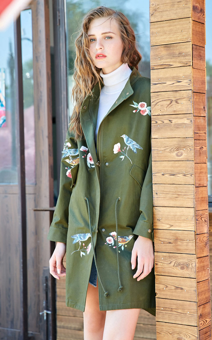 Trench pour femme VERO MODA en Coton - Ref 3228065 Image 32
