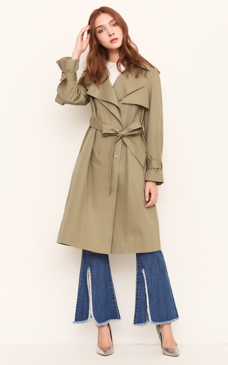 Trench pour femme VERO MODA en Coton - Ref 3225829 Image 48