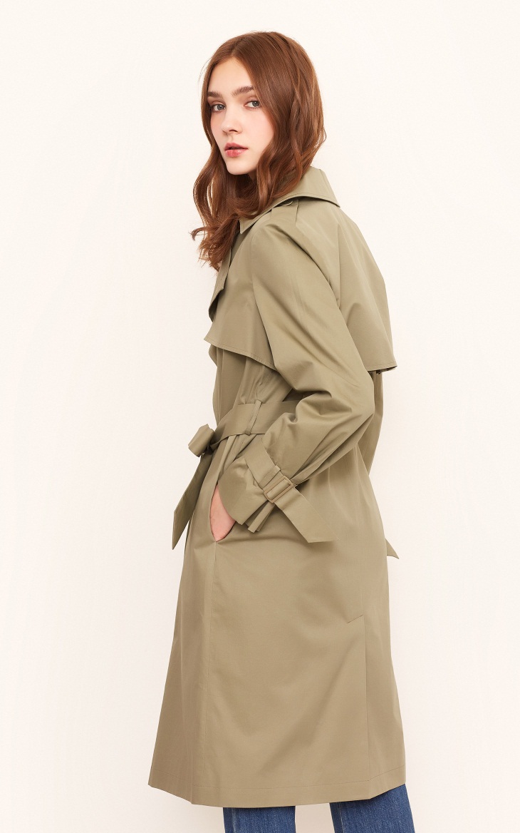 Trench pour femme VERO MODA en Coton - Ref 3225829 Image 56