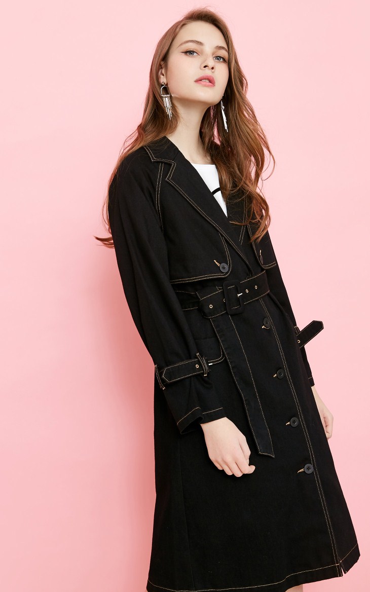 Trench pour femme VERO MODA en Coton - Ref 3225675 Image 41