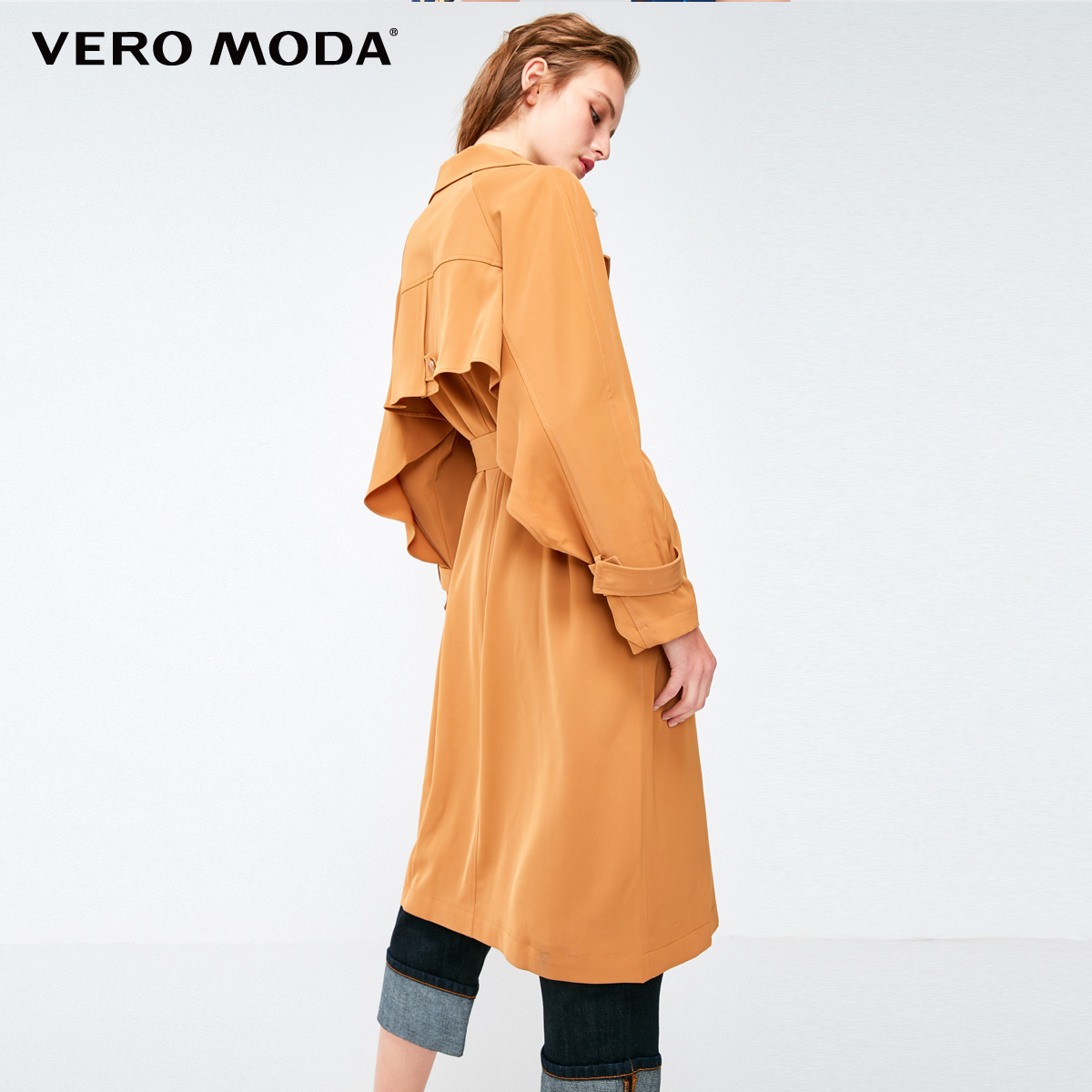 Trench pour femme VERO MODA en Polyester - Ref 3226285 Image 3