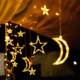Led star lights christmas lights flashing string lights starry sky birthday atmosphere lights room bedroom decoration arrangement