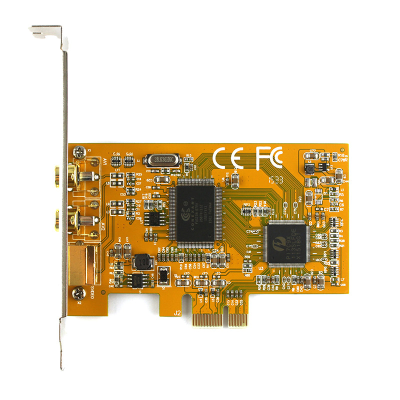 PCI-E single channel video capture card (with SDK development kit) Video Conference Medical B ultrasound webcast