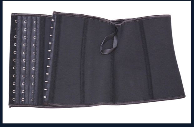 Phần ngắn chín xương thép cao su đai vành đai thể thao bụng đai tráng đai eo cao huấn luyện viên corset do lot nam