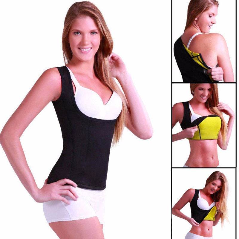 Neoprene diving material neoprene sports sweat clothes fitness corset waist abdominal support chest body shaping vest 9067