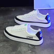 2022 new summer Korean version trendy casual 100 hitch mens small white shoes men 100 hitch low help board shoes sails cloth shoes
