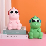 Динозавр для мальчиков, детские креативные монеты, копилка, коллекция 2023, копилка для денег, защита при падении, подарок на день рождения