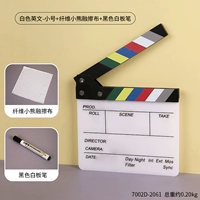 Белый английский-маленький [акрил] + ткань для протирания из расплава Fiber Bear + черный маркер для доски