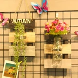 Настенный креативный цветочный горшок, декор, украшение для ногтей, подвеска