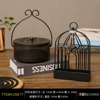 Бронзовая квадратная курильница для благовоний