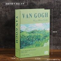 Картина маслом, имитация книги, пшеничное поле, большой размер