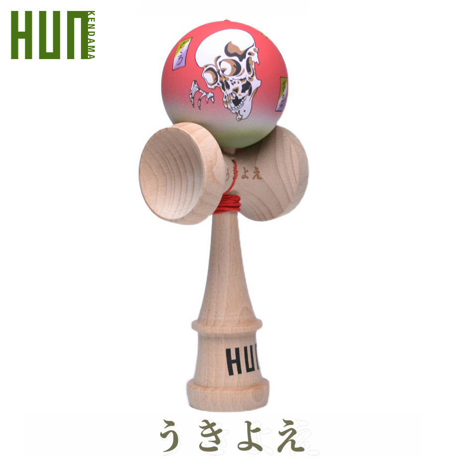 (Human face) Utagawa Kuniyoshi Soul KendamaPRO Kendama Beech Ukiyoe Kendama Japan Professional Competition