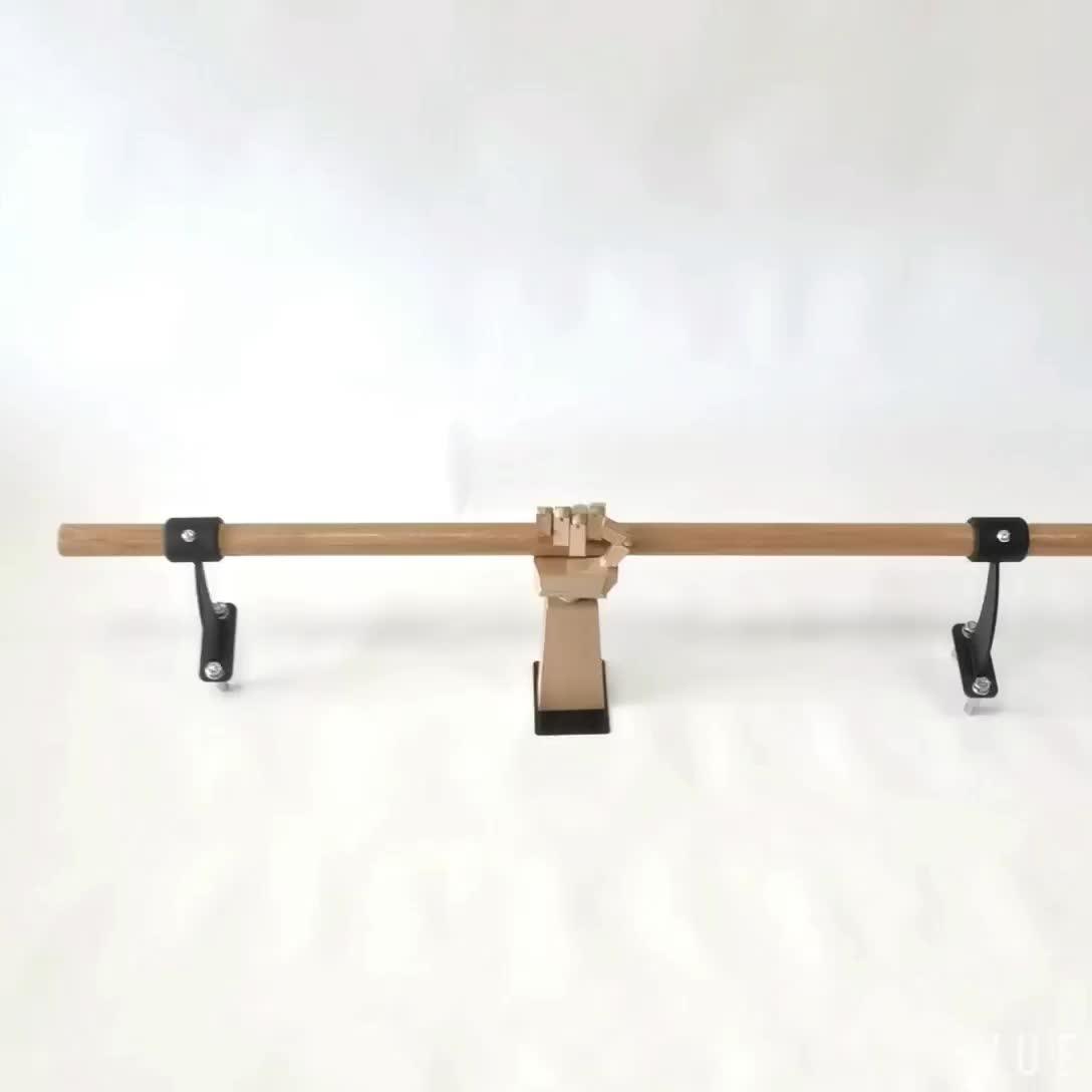 Wall Mounted Portable Ballet Barre For Home 4 Ft. Ballet Bar For