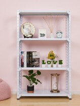 Angle steel light shelf storage rack warehouse household clothing rack iron rack storage rack storage balcony utility rack multi-layer