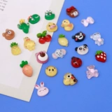 Мультяшный кремовый чехол для телефона для маникюра, набор материалов, «сделай сам»