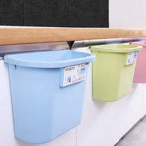 Kitchen cabinet door classification hanging trash can Household small wall-mounted hanging Japanese small mini bracket