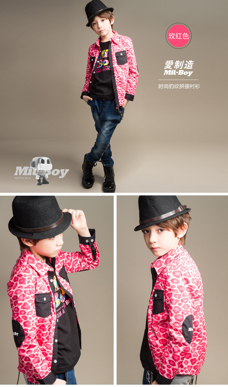 Chemise garcon à manche longue - Ref 2082255 Image 9