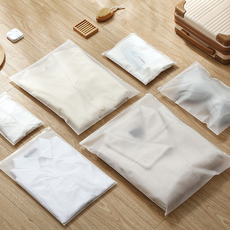 Travel storage bag waterproof transparent clothes underwear small dustproof luggage packing bag packaging bag