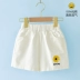 Little daisy cô gái quần short denim thủy triều năm điểm mùa hè siêu mỏng cho trẻ em phong cách phương tây quần áo mùa hè lớn cho trẻ em - Quần jean Quần jean