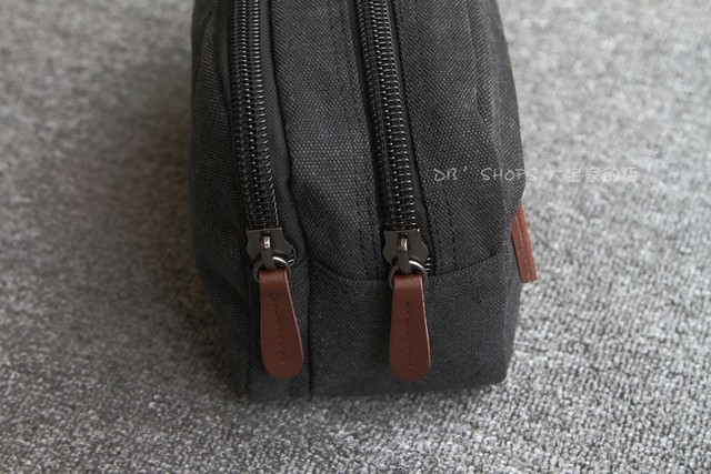 ໃນສະຕັອກ [dbs] ຊື້ Nananc men's casual zipper canvas travel bag zipper clutch in the United States