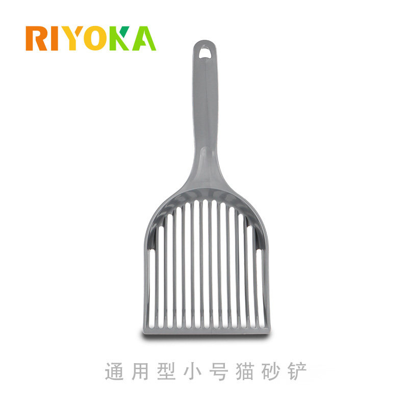 Ruiyoujia universal cutting cat litter shovel small long handle large hole bentonite tofu