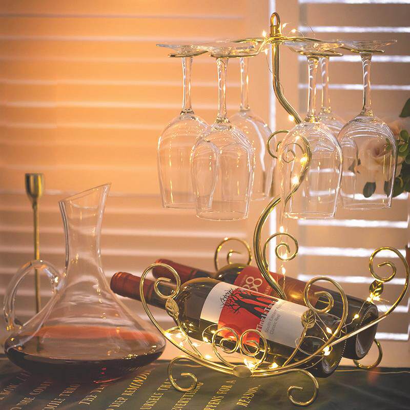 Crystal Red Wine Cup Set A pair of household creativity minimalist high-value glass high-value glass wine glass