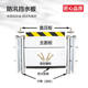 Weiguang (WEIGUANG) 홍수 조절 배플, 맞춤형 크기, 특수 샷 알루미늄 합금 홍수 조절 및 지하 홍수 배플