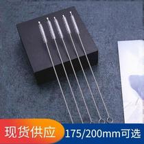 Straw brush cleaning brush 10-pack gravity ball straw cup brush bottle baby drink special nylon brush cleaner