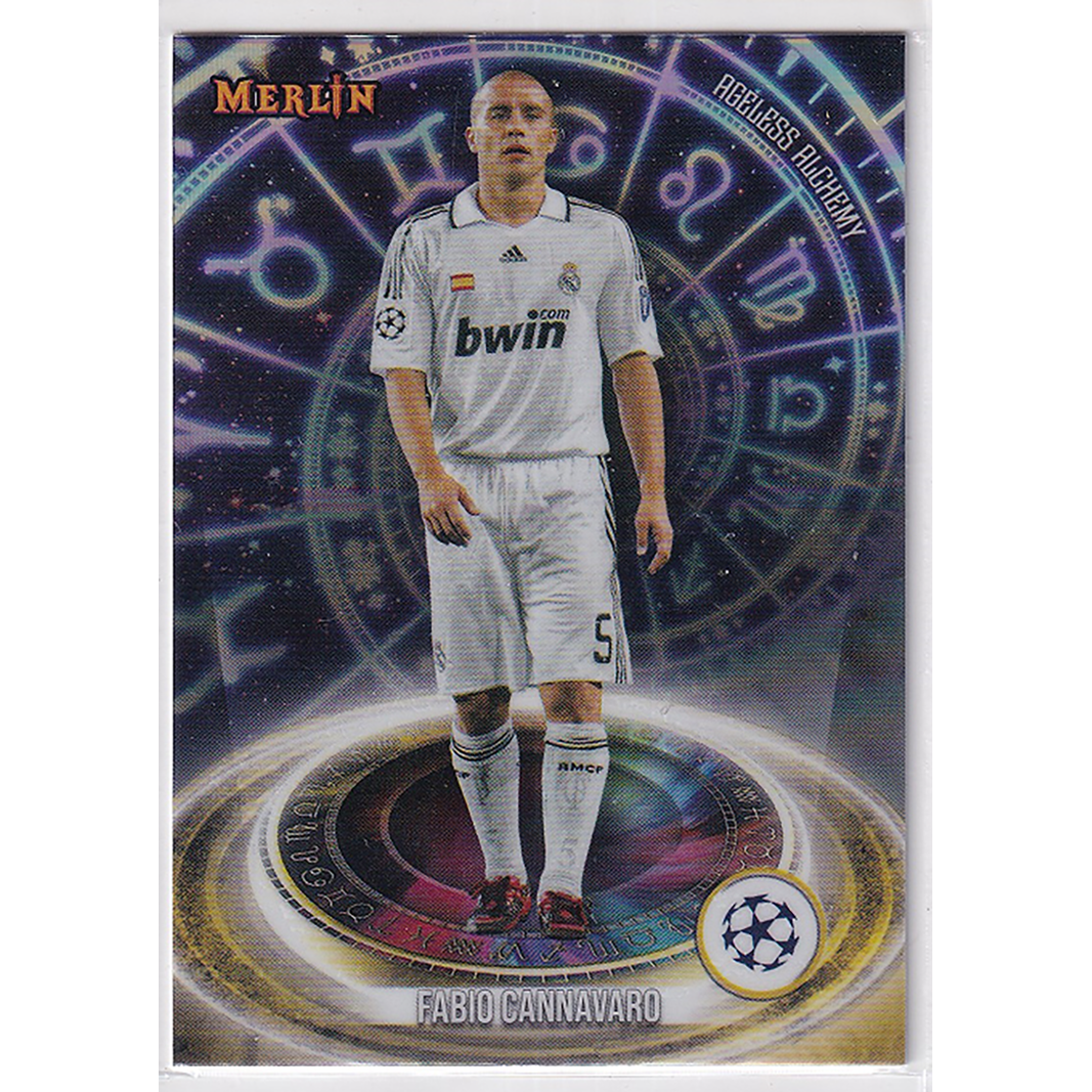 Звёздная карта Зидана Оуэна Тотти Дрогба Бэйл Wizards Тека 2024 Topps Merlin