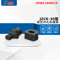 JZCK-30 punching machine mold Hydraulic punching mold Round mold Oval hole square hole Strip hole