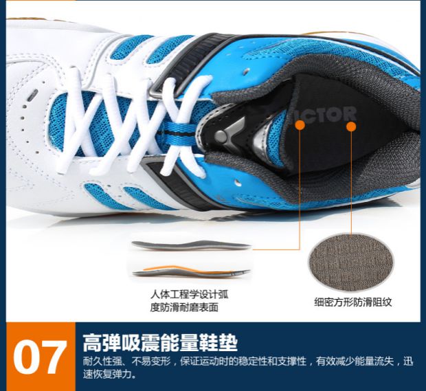 Giày cầu lông VICTOR Victory SH-A110 Giày cao cổ toàn diện Tiện nghi thoải mái - Giày cầu lông giày cầu lông lining