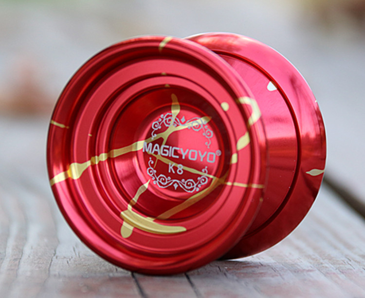 MAGICYOYO Ghost Hand YOYO Ball K8 Leopard Head Yo-Yo Cạnh tranh chuyên nghiệp Hợp kim YOYO Ball thế giới đồ chơi