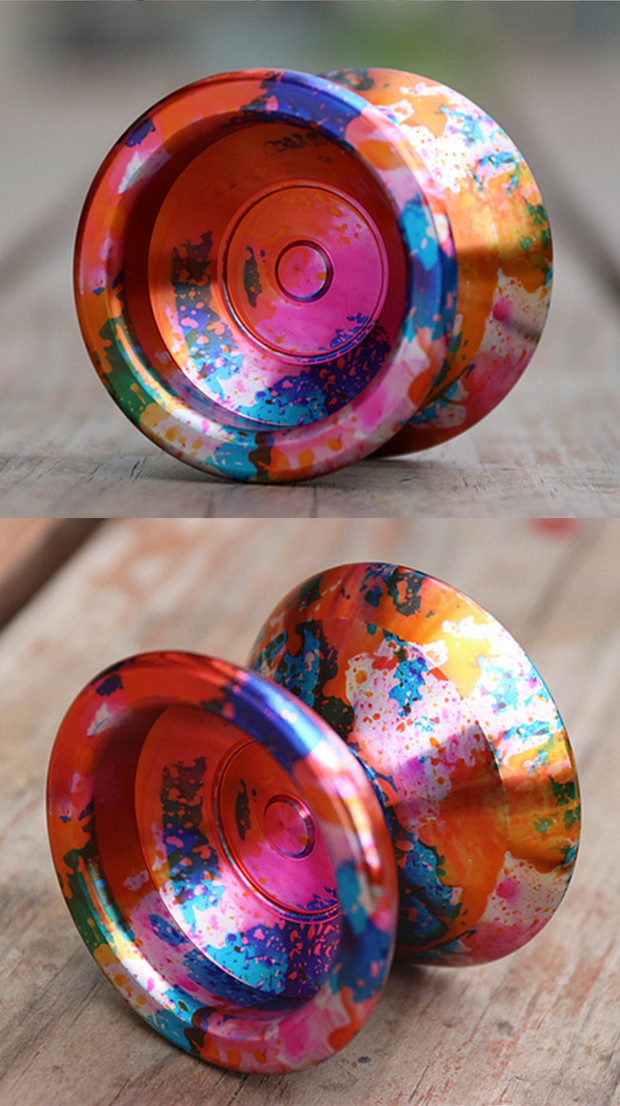 Bóng mới YYA Yo-Yo Rắn chuông Yo-Yo Yo-Yo 7075 Hợp kim bóng yoyo chuyên nghiệp 1A - YO-YO em bé yoyo