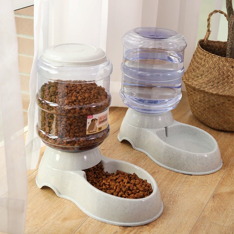 Dog Water Fountain Pet Automatic Feeder Feed Water Drinking Artifact Cat Water Fountain Teddy Pet Supplies