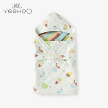 Inns baby cuddle by newborn baby wrapped by baby cotton in cotton by 90cm * 90cm 182B0374