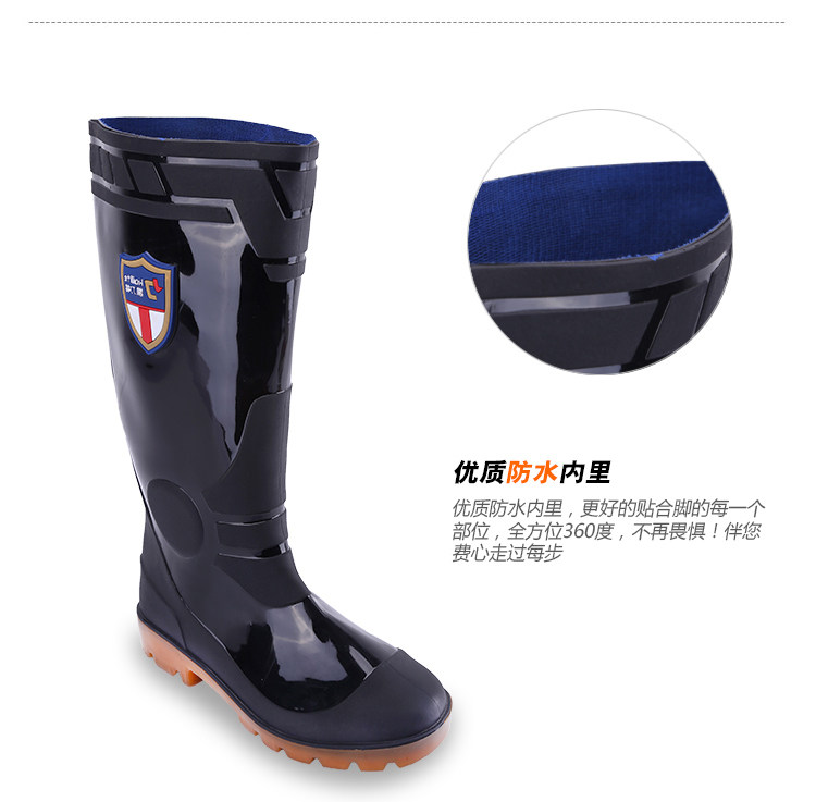 Chaussures - bottes caoutchouc homme pour hiver - semelle tendon - Ref 971295 Image 15