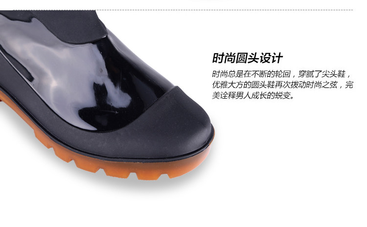 Chaussures - bottes caoutchouc homme pour hiver - semelle tendon - Ref 971295 Image 13